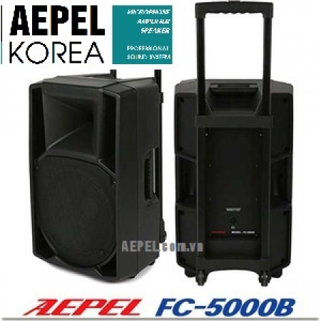 Loa kéo di động cao cấp nhập Hàn Quốc AEPEL FC5000 & FC5000B ( Bộ 2 Loa sân khấu công suất lớn 1000W)