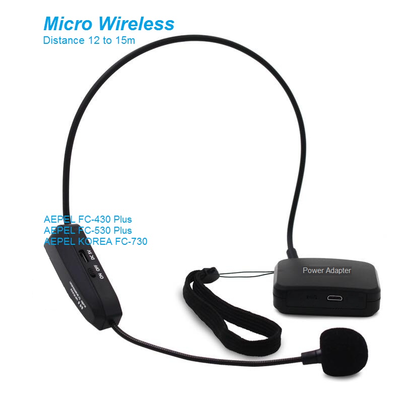 Mic trợ giảng dùng cho Máy trợ giảng không dây AEPEL FC-730, FC-530 Plus, FC-430 Plus
