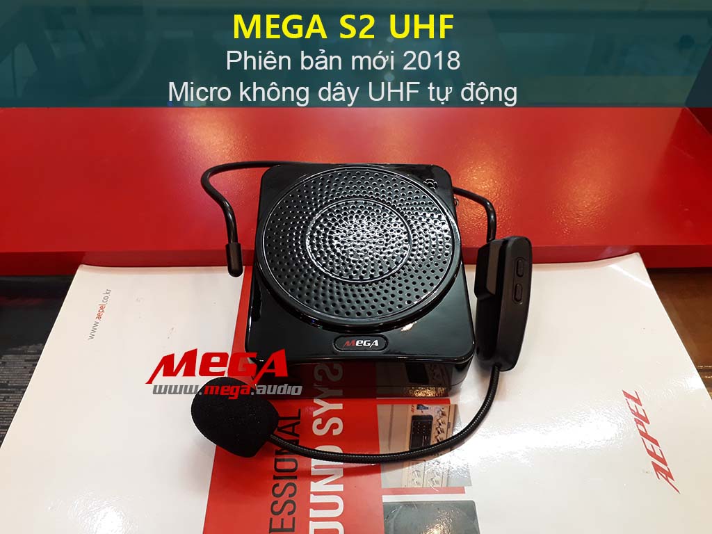 Máy trợ giảng MeGa S2 UHF Micro không dây phiên bản mới