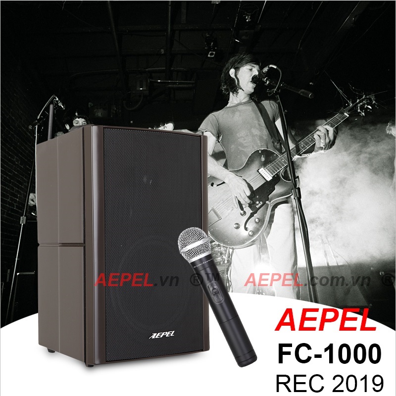 Thiết bị trợ giảng Hàn Quốc AEPEL FC-1000 REC / FC1000 Loa di động Bluetooth cho hội trường